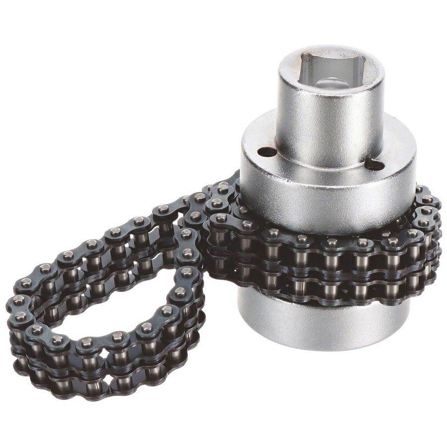 Clé De Filtre À Chaîne Autobest Douille Carrée 1/2' De 60 À 115 Mm