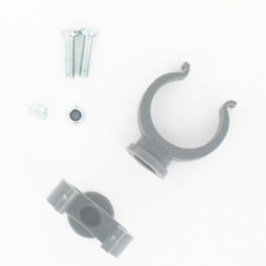 MOTTEZ 2 Clips Support En Alu  A100b Pour Plaque D'immatriculation
