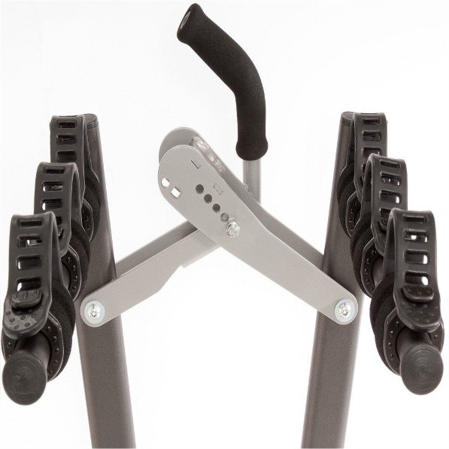 Photo Porte-vélos Sur Attelage Suspendu Compact Mottez A009p3nm Pour 3 Vélos