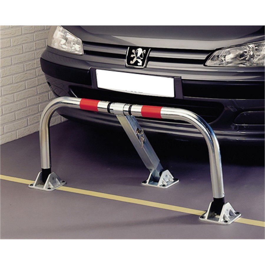 Barrière De Parking Rabattable En Acier Ø 5.3 Cm Mottez B304p