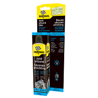 Joint silicone adhésif Volden noir L.6 m