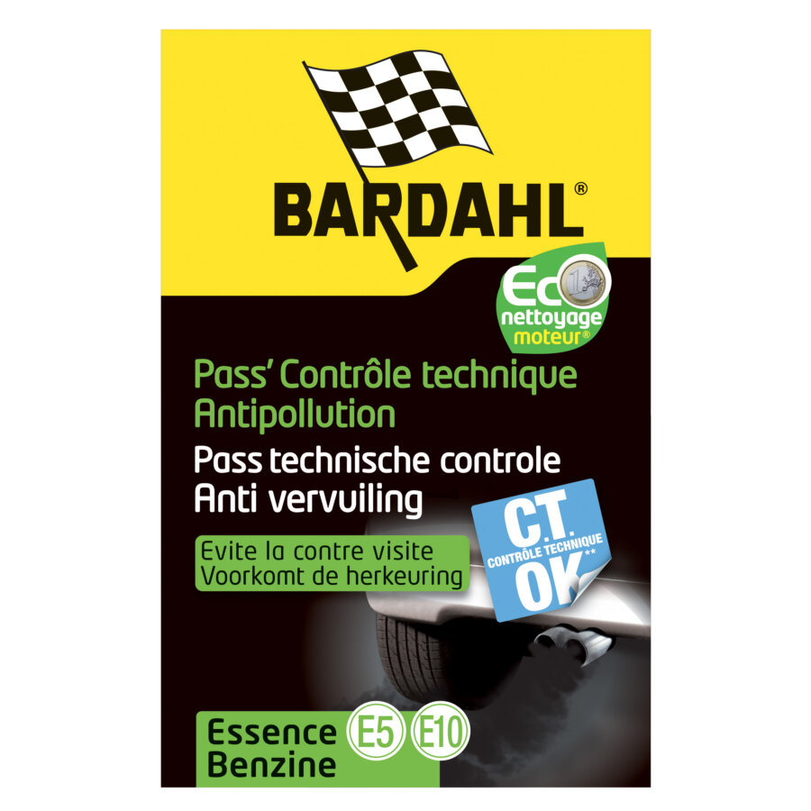 Pass' Contrôle Technique Antipollution Essence Bardahl 800 Ml