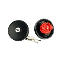 Bouchon De Réservoir à Essence Valeo 247523 - Avec Serrure à Clé - Compatible Fiat Panda, Alfa Romeo 156, Lancia Ypsilon Et Autres