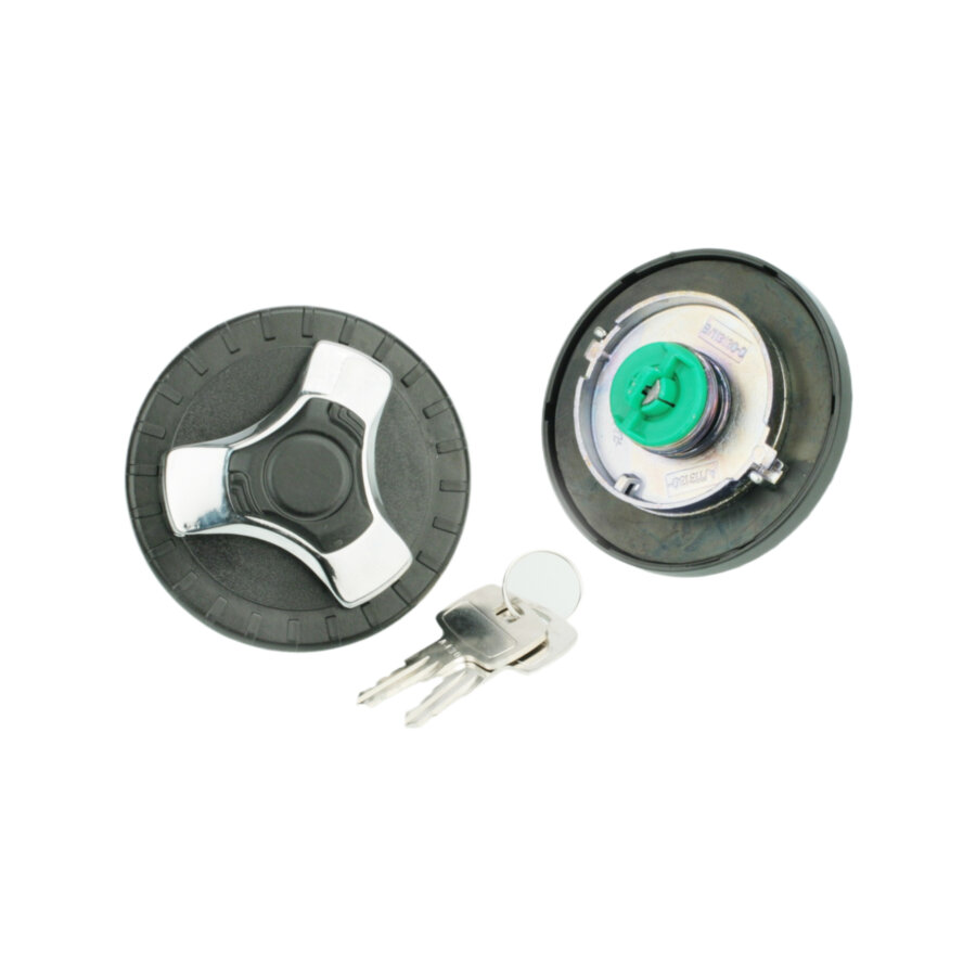 Bouchon Réservoir Carburant Volvo 240 740 850 - Verrouillable Avec Clés | Compatible 1990-2007 | Noir Bouchon Essence 191201551a