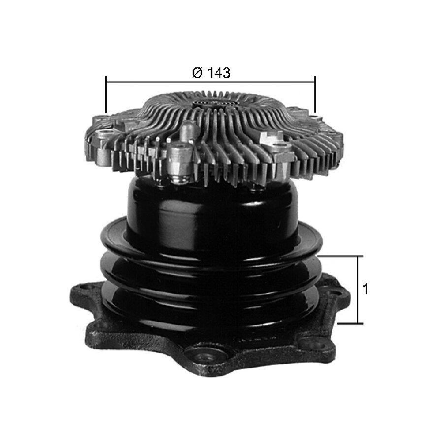 Pompe À Eau Valeo 506733
