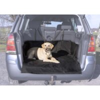 Randaco grille pour chien voiture barrière de protection animaux largeur  réglable Avec 3 barbelés 90-145 cm réglable noir