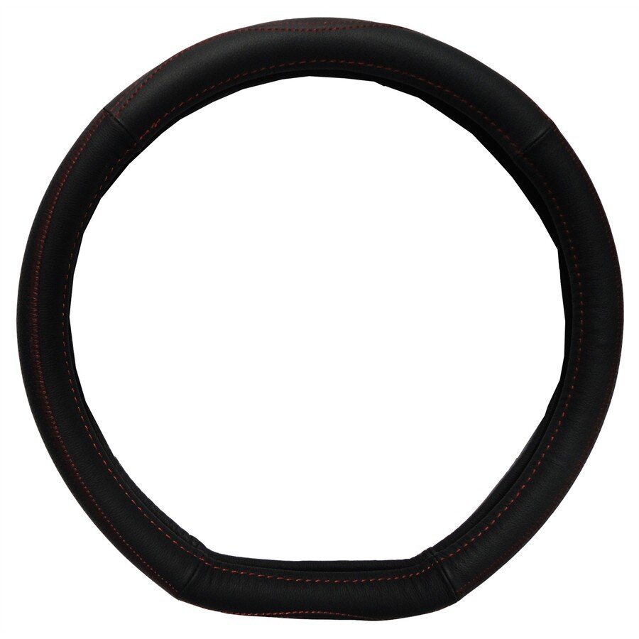 Couvre Volant Méplat Customagic En Cuir Noir