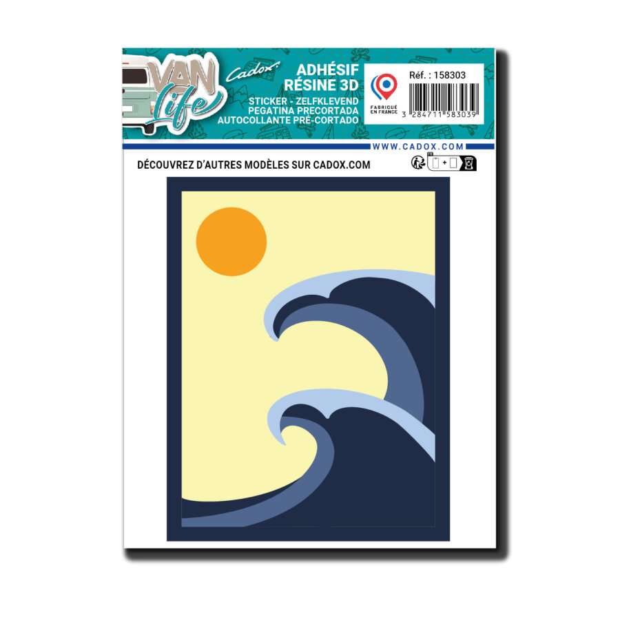 Mini Sticker Vagues