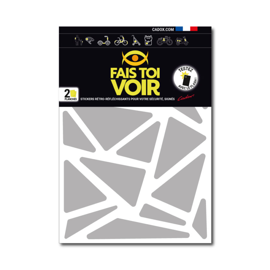 2 stickers en 3D CADOX département Hérault 34 - Norauto