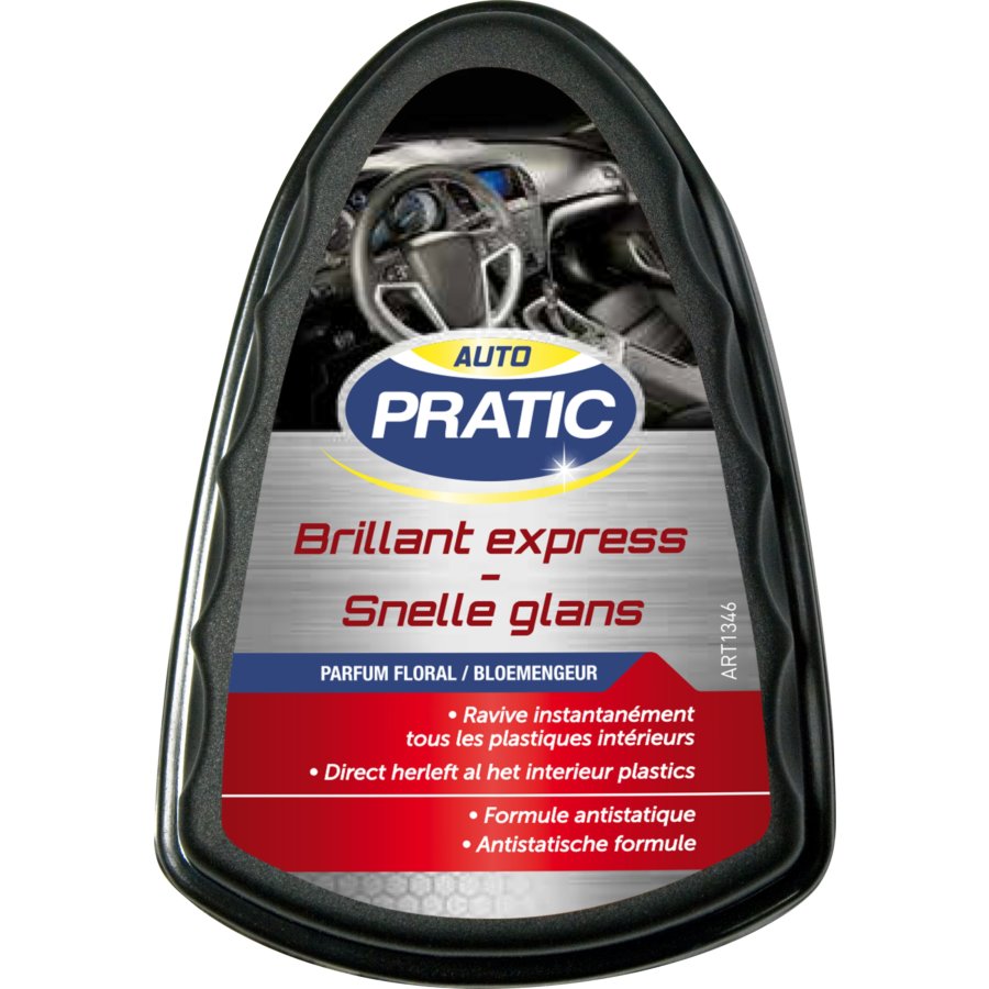 Nettoyant Plastiques Finition Brillante Auto Pratic Brillant Express