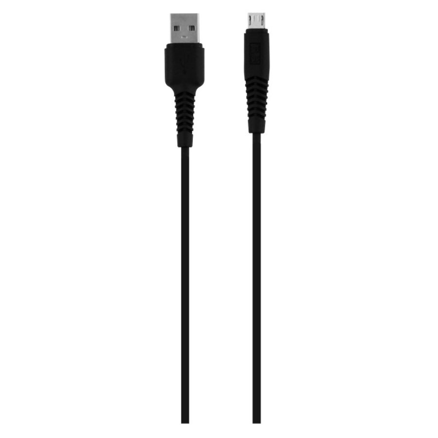 Câble Usb Micro Usb Tnb Nylon Blanc 2 M