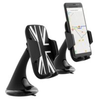 Support Smartphone pour voiture avec Fixation Extra-Forte Noir - SBS -  TEHWSUPCLIPSTG 
