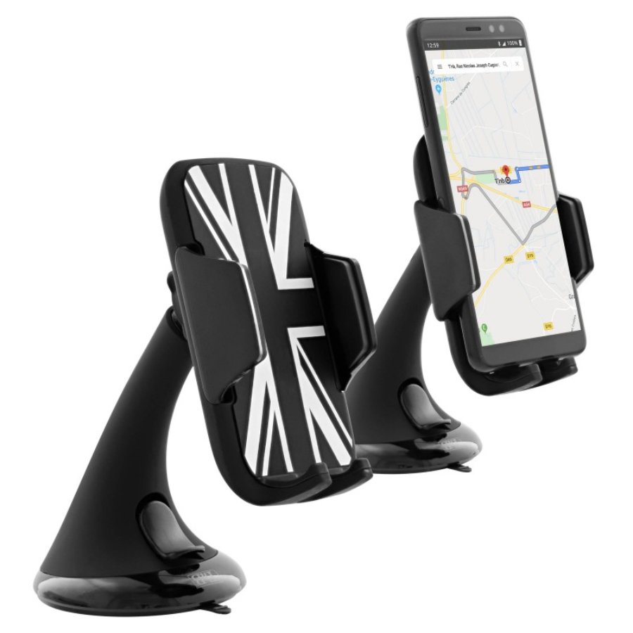 Support Téléphone Motif Anglais Tnb Sur Tableau De Bord