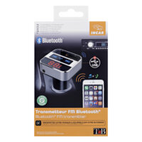 Kit mains-libres bluetooth pour voiture 4 en 1 avec transmetteur de musique  Bluetooth Car Charger 4 in 1 - Conforama