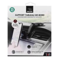 SUPPORT TELEPHONE VOITURE MAGNETIQUE ADHESIF