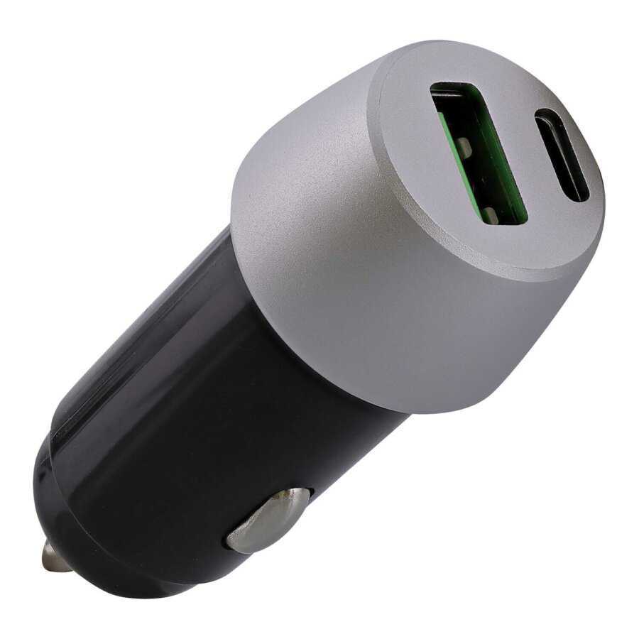 Chargeur Allume-cigares 1xusb-a Et 1xtype-c 38w