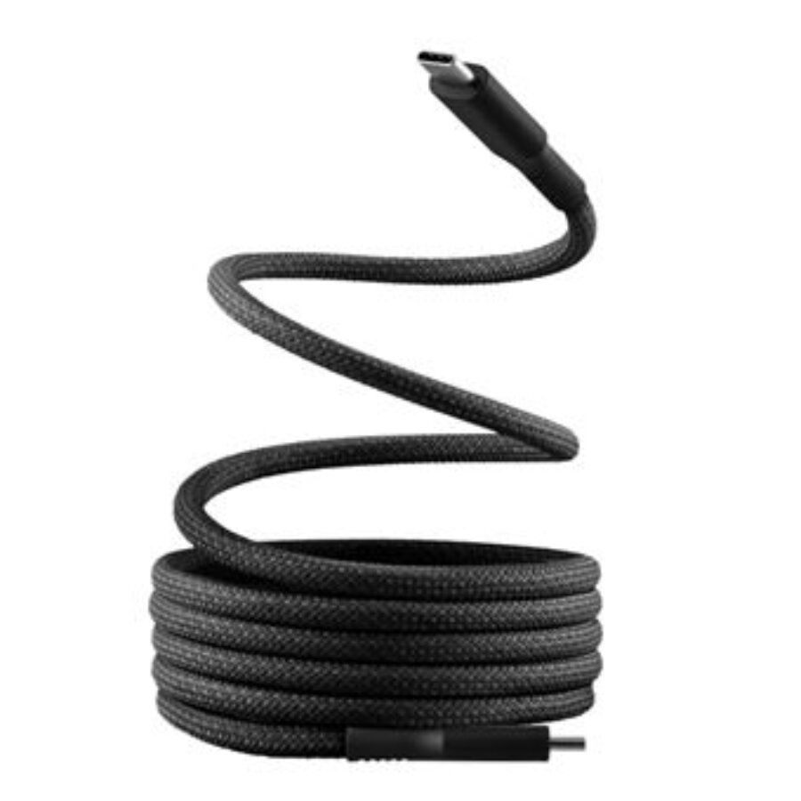 Câble Usb-c Vers Usb-c Gaine Magnétique Noir Tnb 150 Mm