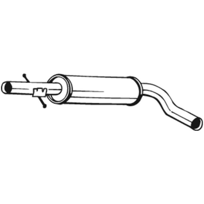 Silencieux Intermédiaire Bosal 105-109