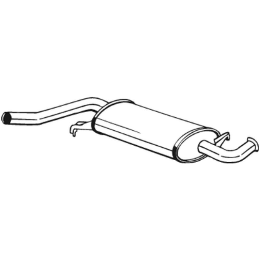 Silencieux Central Bosal 105-971