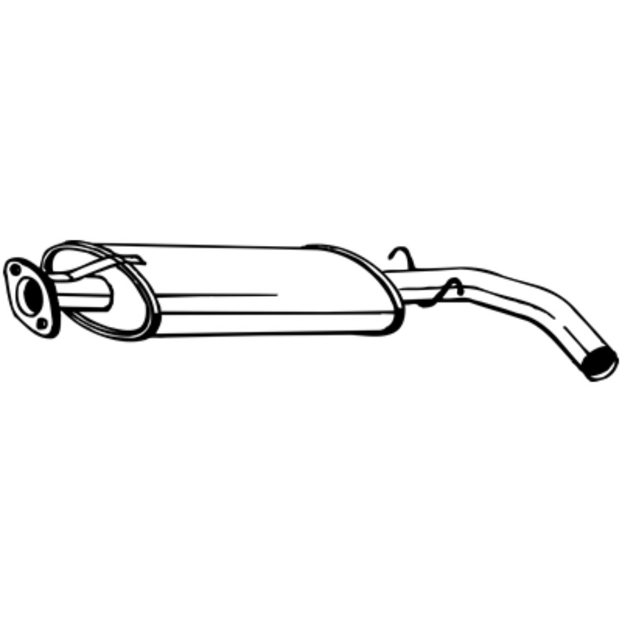 Silencieux Central Bosal 115-799