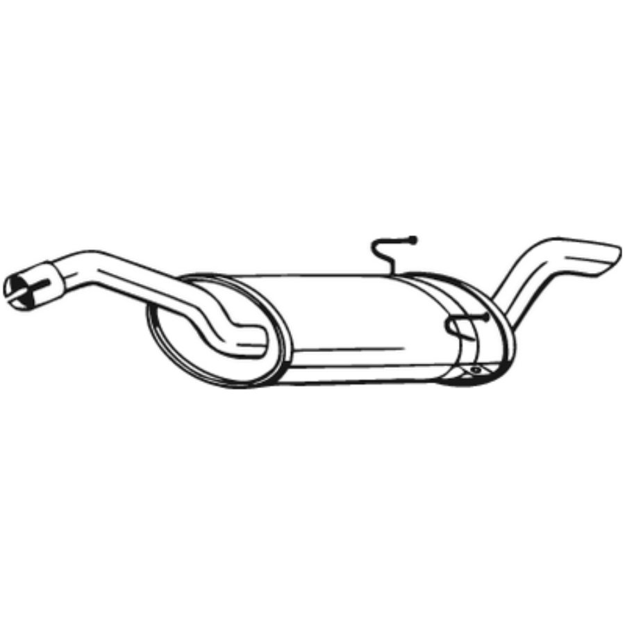 Silencieux Arrière Bosal 135-061