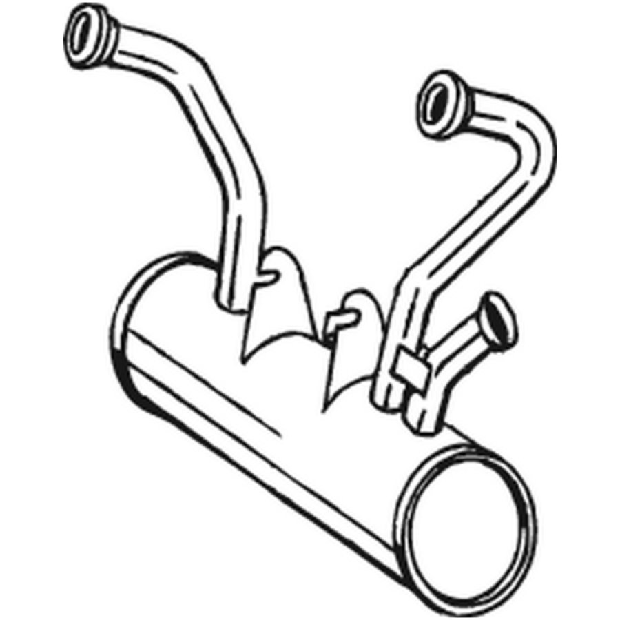 Silencieux Avant Bosal 135-369