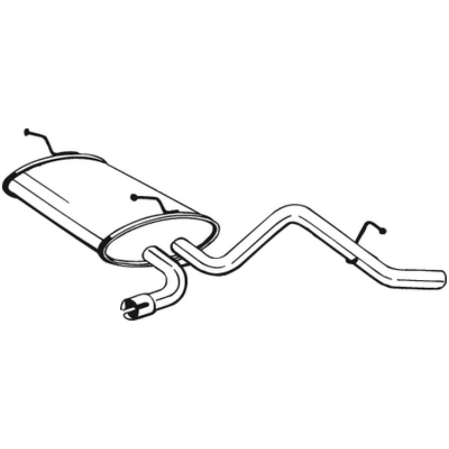 Silencieux Arrière Bosal 141-007