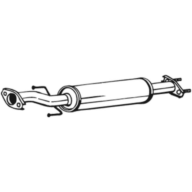 Silencieux Central Bosal 141-385