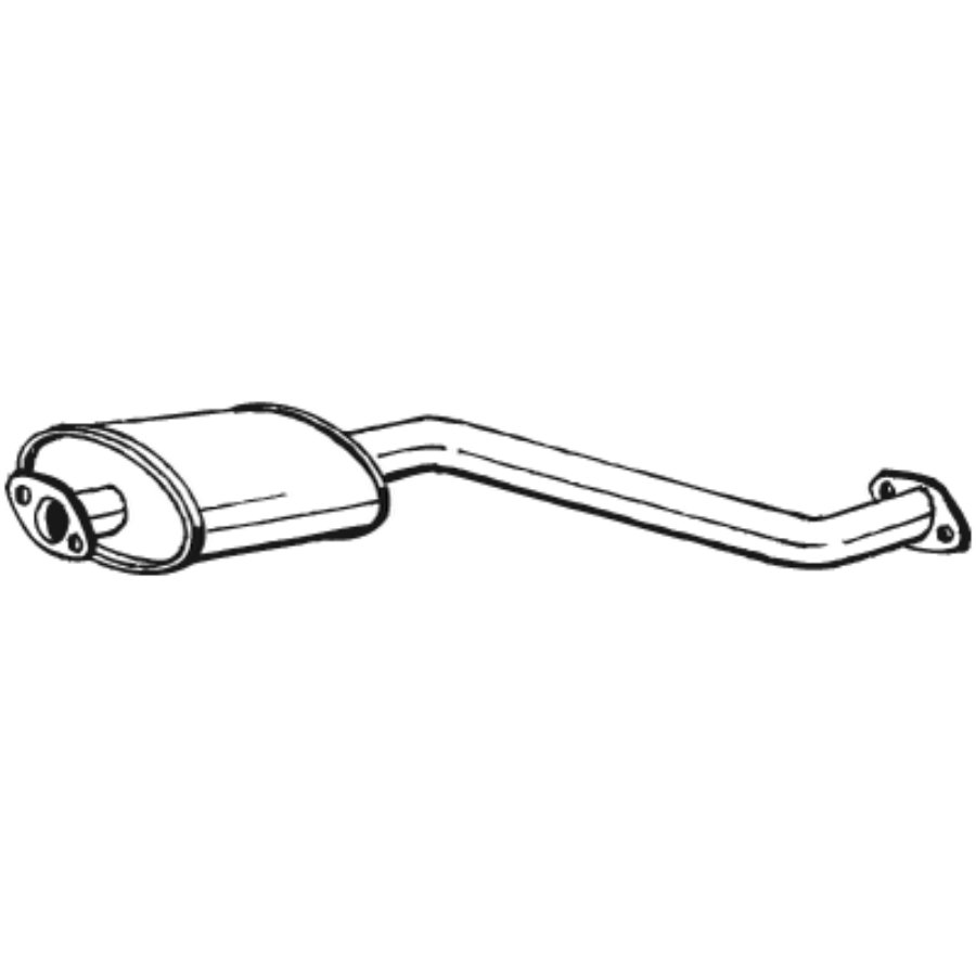 Silencieux Central Bosal 145-421