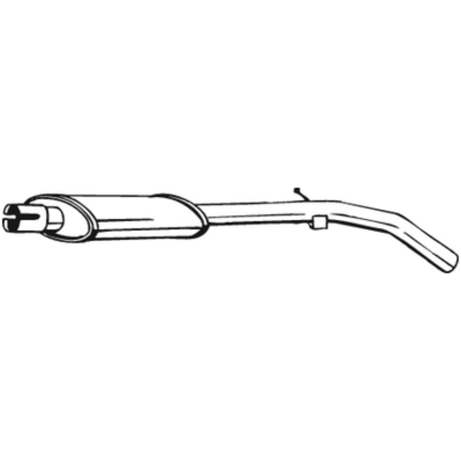 Silencieux Central Bosal 148-121