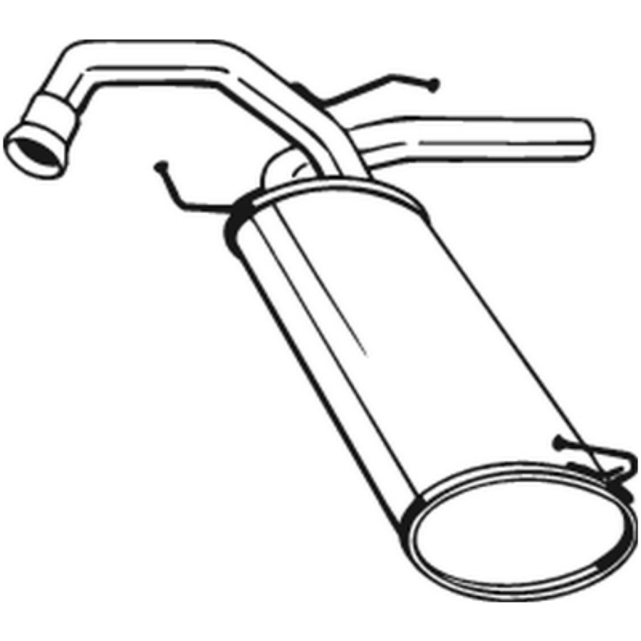Silencieux Arrière Bosal 148-171