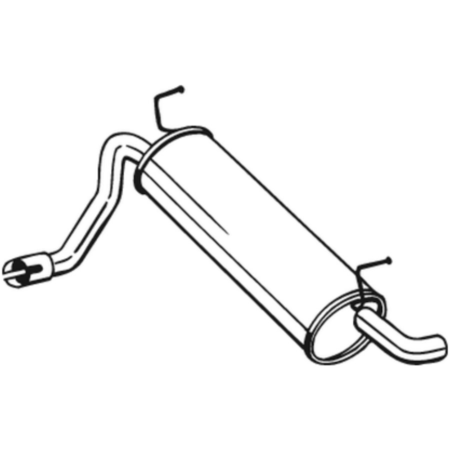 Silencieux Arrière Bosal 148-199