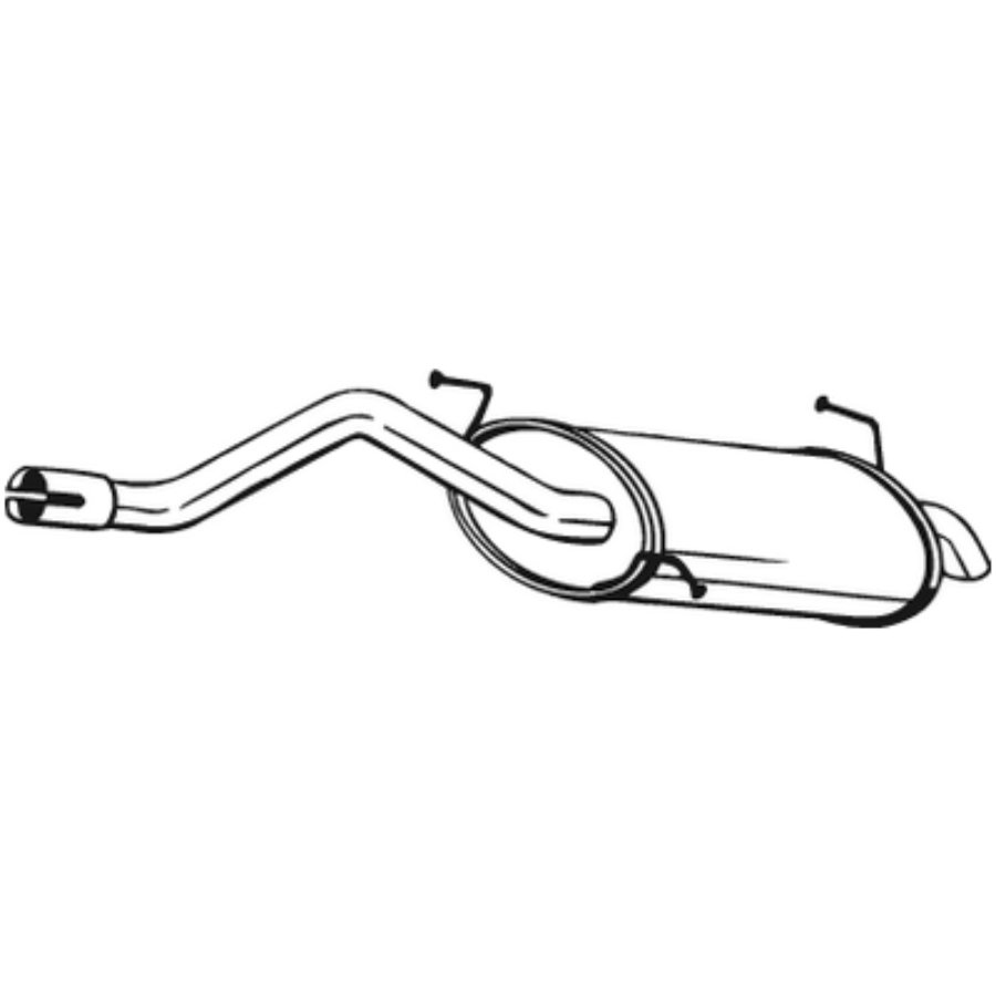 Silencieux Arrière Bosal 154-191