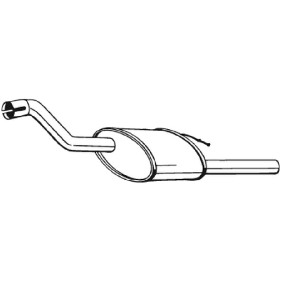 Silencieux Arrière Bosal 154-313
