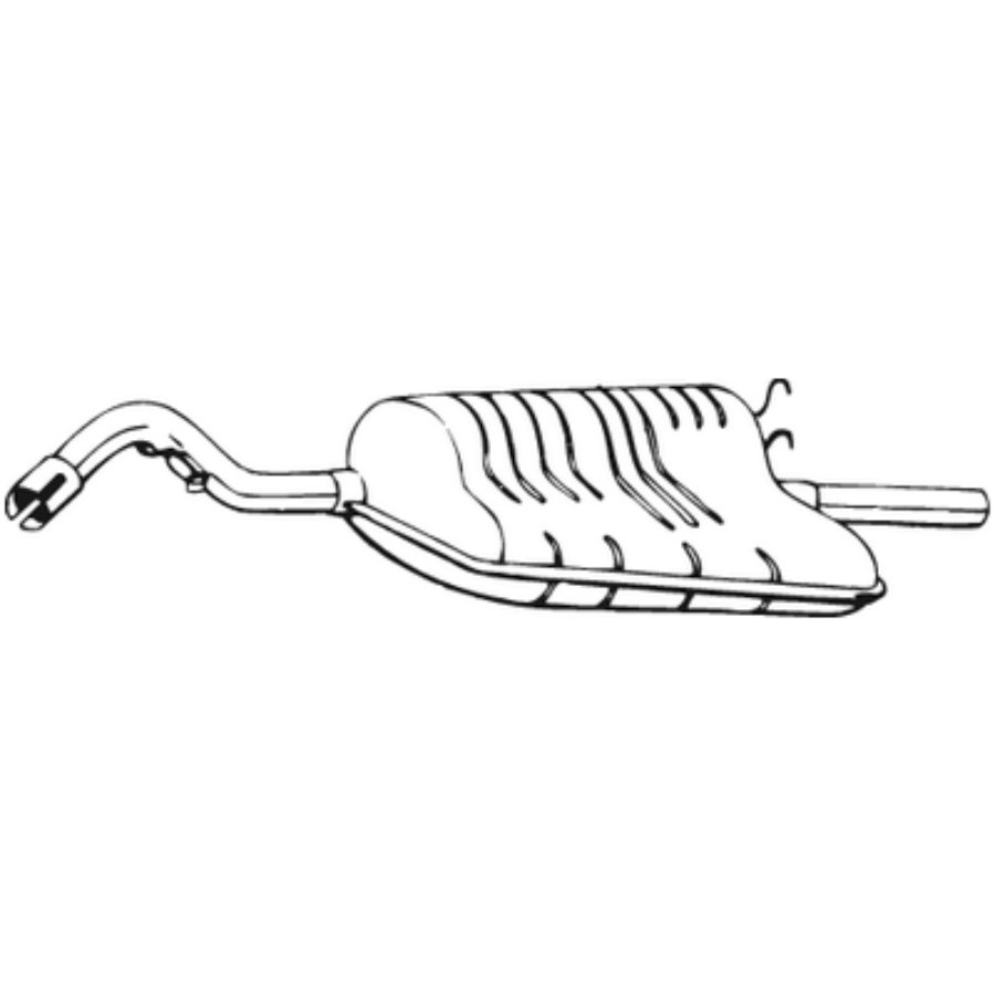 Silencieux Arrière Bosal 154-537