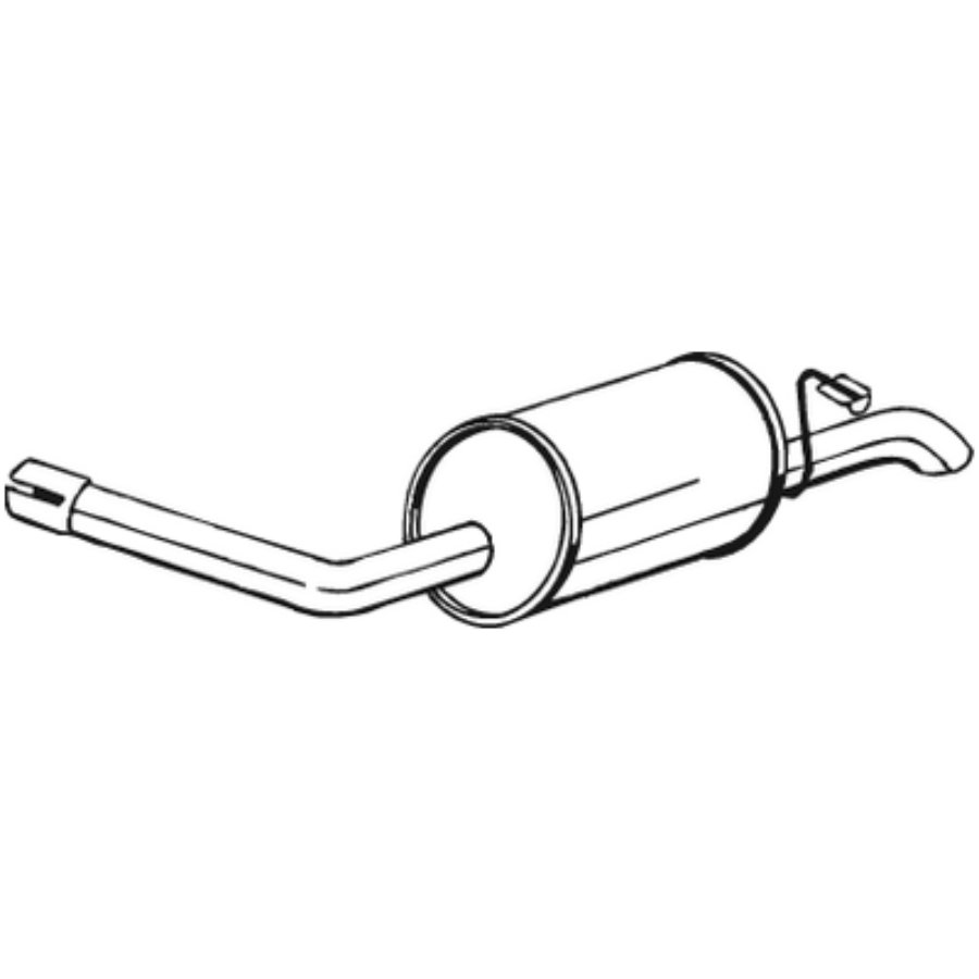 Silencieux Arrière Bosal 154-927