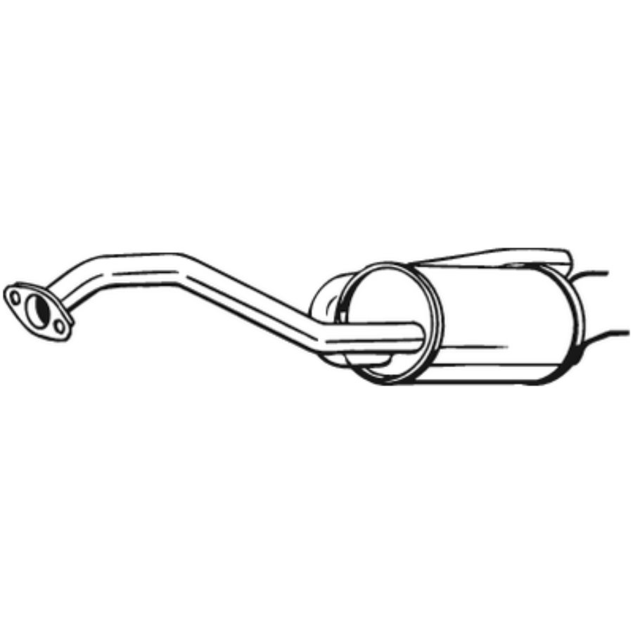 Silencieux Arrière Bosal 163-057