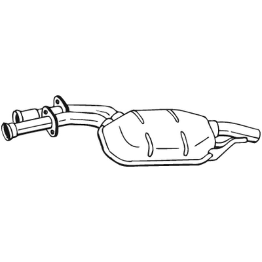 Silencieux Central Bosal 175-005