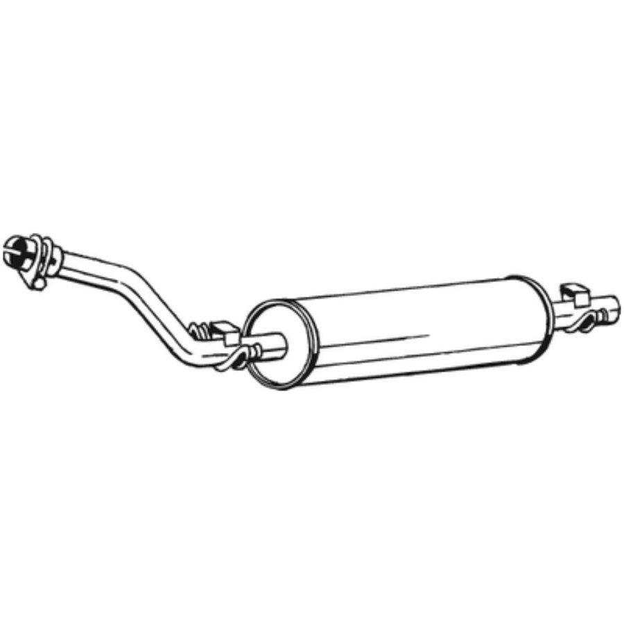 Silencieux Arrière Bosal 175-019