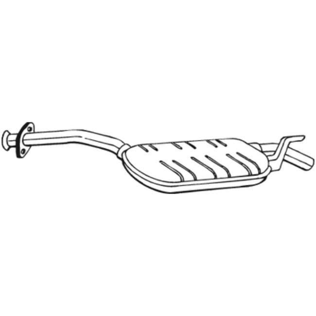 Silencieux Intermédiaire Bosal 175-175