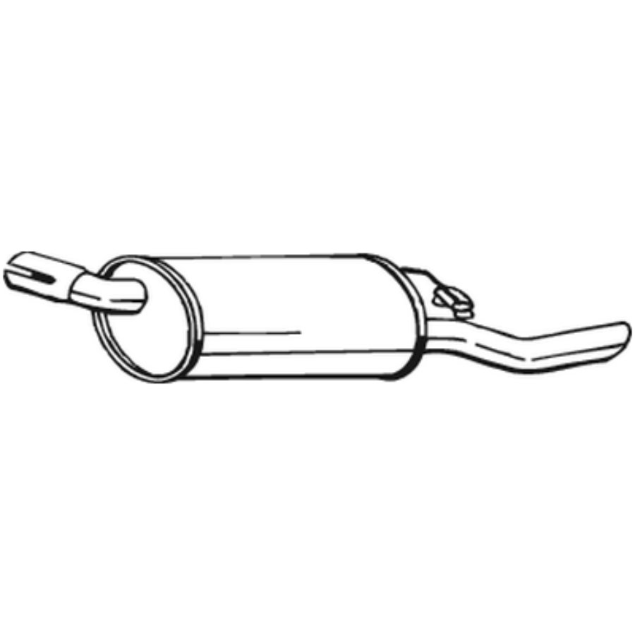 Silencieux Arrière Bosal 185-327