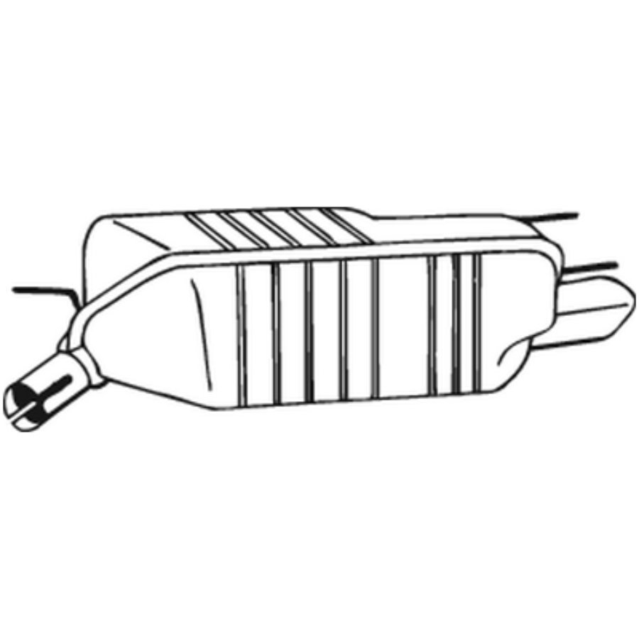 Silencieux Arrière Bosal 185-403