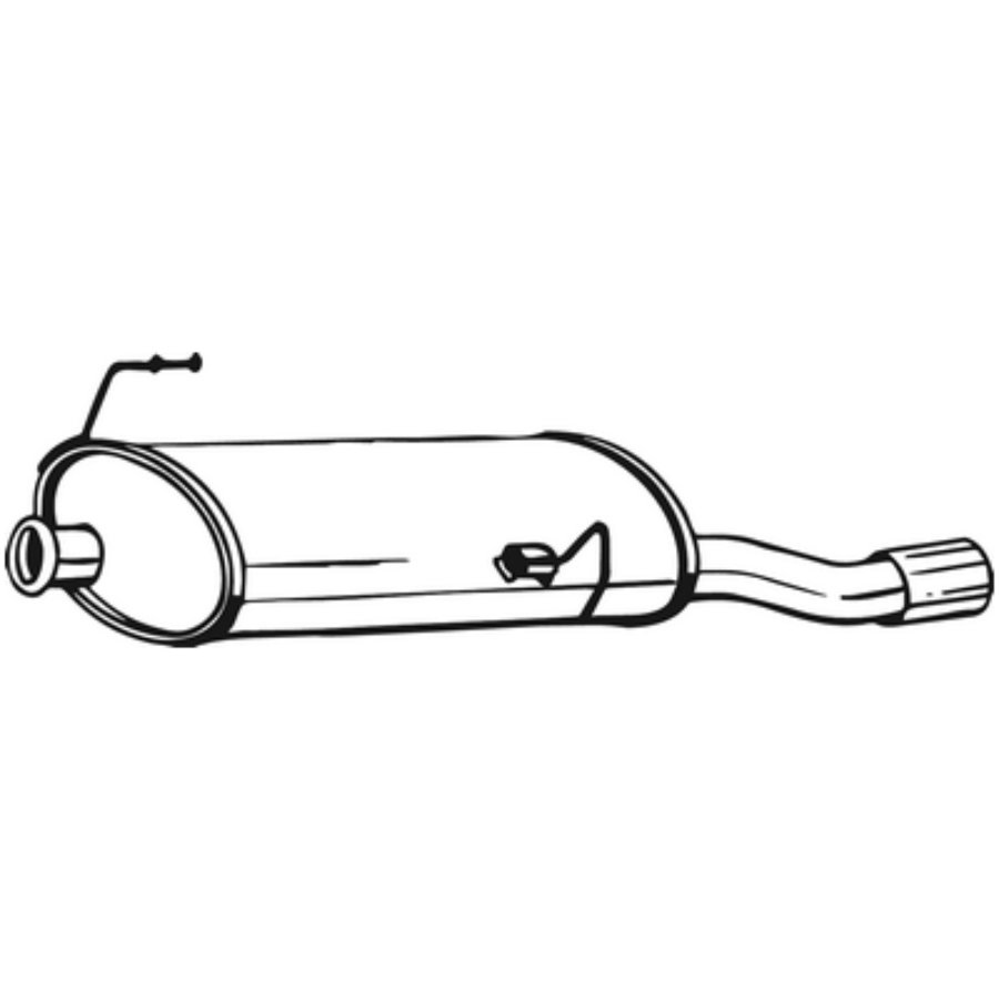 Silencieux Arrière Bosal 190-013