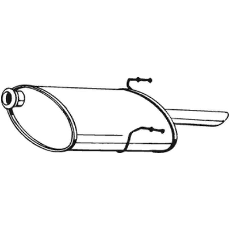 Silencieux Arrière Bosal 190-289