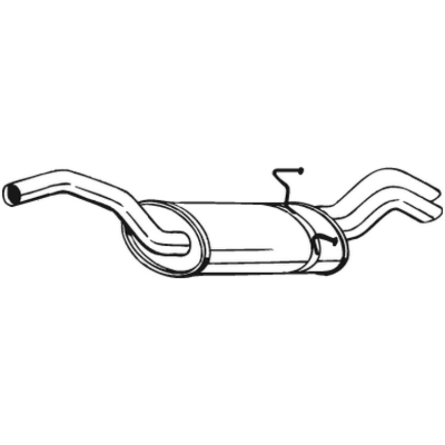 Silencieux Arrière Bosal 190-301
