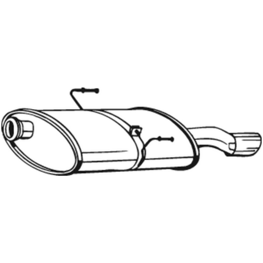 Silencieux Arrière Bosal 190-911