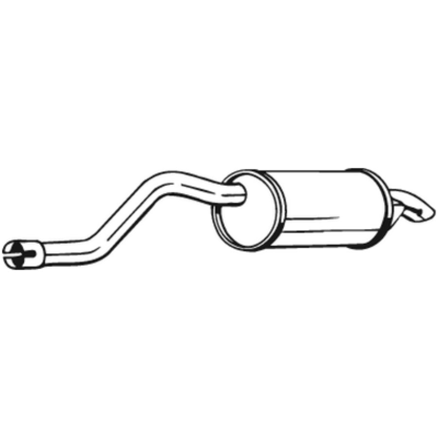 Silencieux Arrière Bosal 200-081