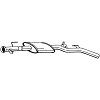 Bosal 200-807 Silencieux Central Compatible Renault Scénic I Et Mégane I