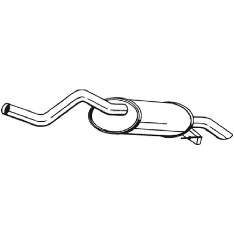 Silencieux Arrière Bosal 200-401