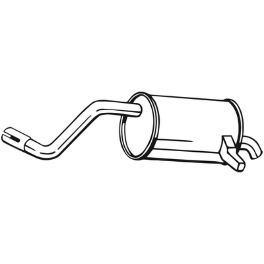 Silencieux Arrière Bosal 200-515